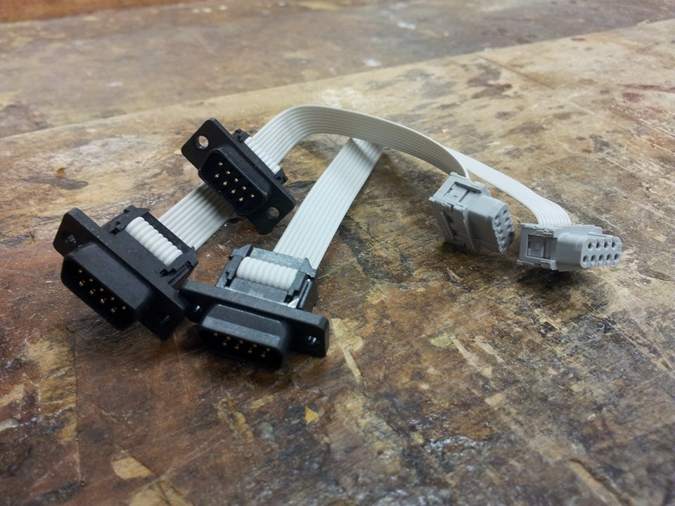 Vectrex joystick port breakout cables.